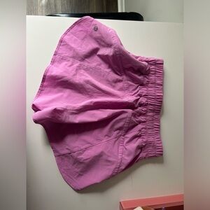 Lululemon track that high rise shorts